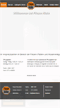 Mobile Screenshot of fliesen-kloke.de